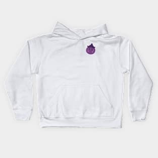 Fern as an eggplant Kids Hoodie